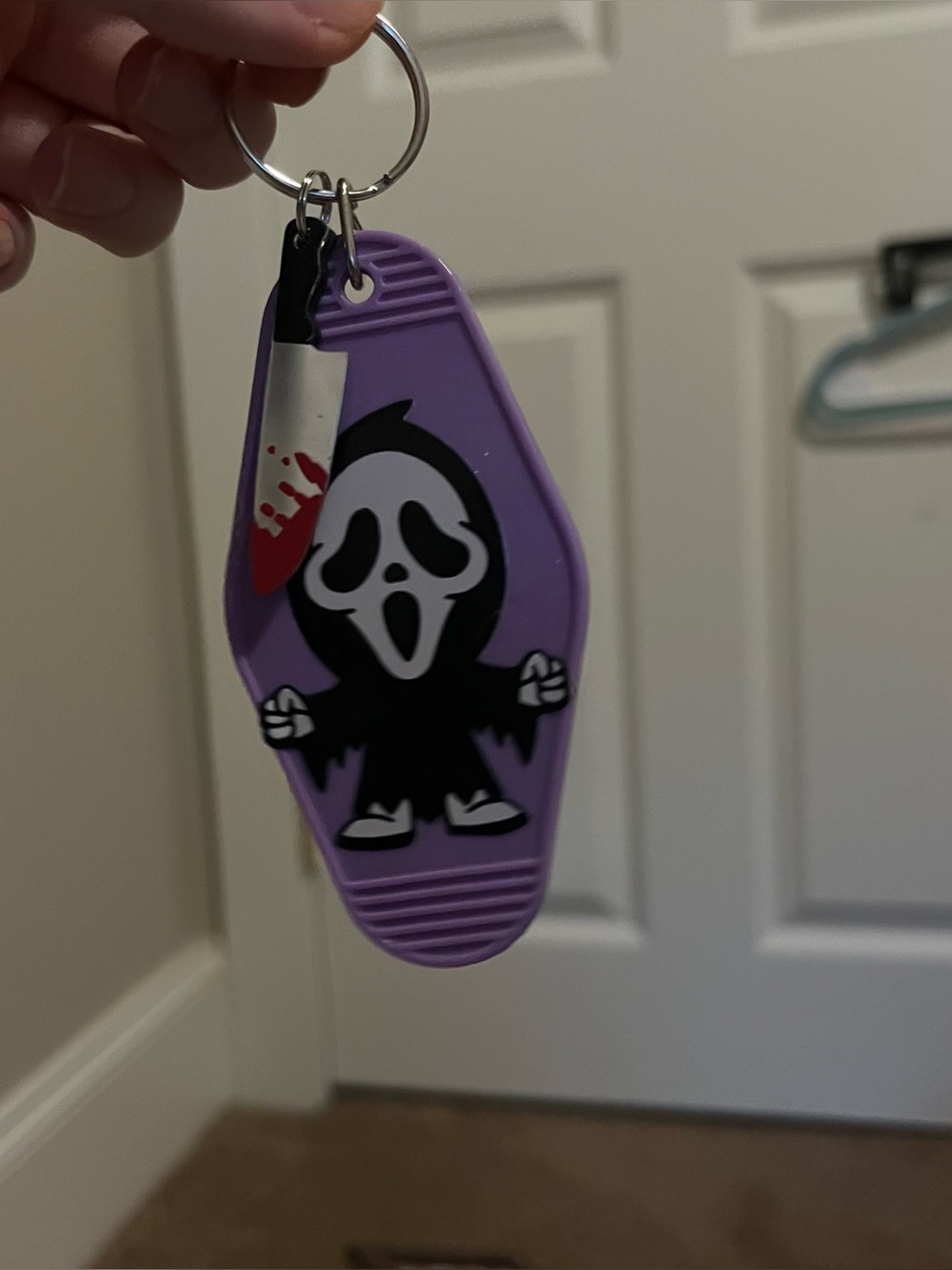 Ghostface keychain